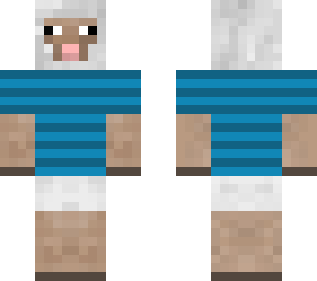 sheep with shirt