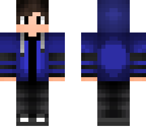 skin polera azul