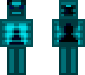 weird warden looking skin