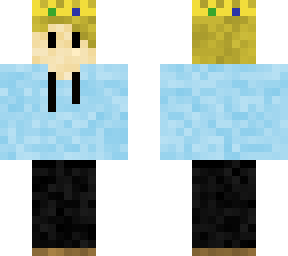blonde crown boy remake (blue)