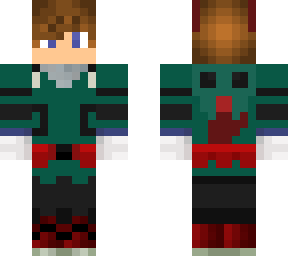 dekubakugo (in a deku outfit)