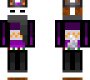 festive crow with scarf