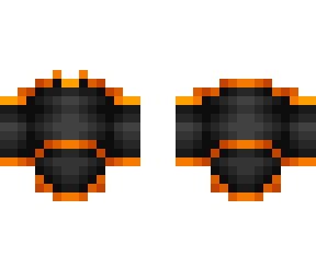 ob - black top laced orange(4px)