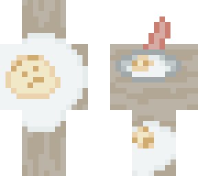 the egg fell out