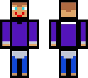 the purple guy