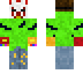 the skin i made for my youtube chanel