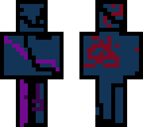 corrupted man | Minecraft Skin
