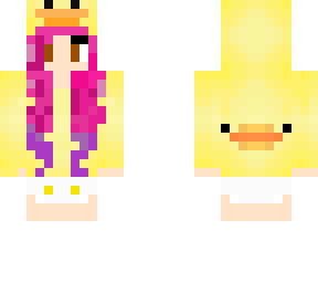 edit skin for pink hair