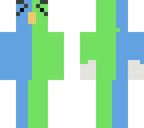 half-sided budgerigar