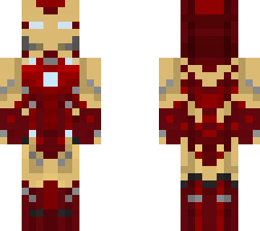 Iron Man Minecraft Skin