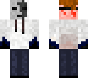 person with mask