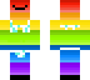 rainbow swimming bob