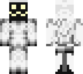 yellow horned robocreature