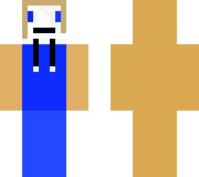 blue man
