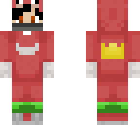 elmarianito con disfraz de knuckles