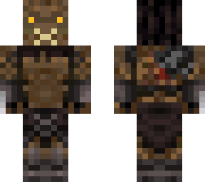 Feral Predator Unmasked Minecraft Skin Feral Predator Unmasked Minecraft Skin