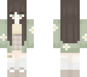flower girl but green