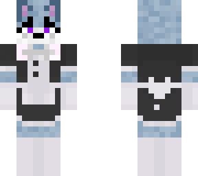 furry wolf maid (check description for base maker)
