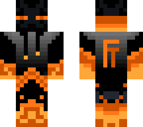 orange enderman