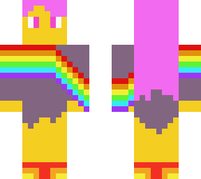rainbow girl