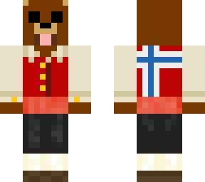 rubius indumentaria con bandera de noruega