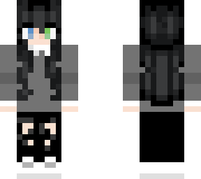 black hair