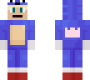 blonde sonic onesie