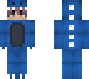 blue skin