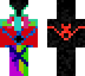 colorerd spiderman