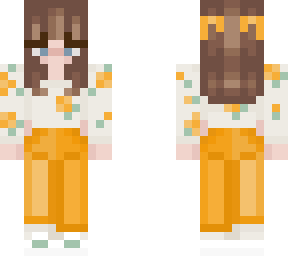 orange brunette