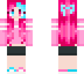 pink hair