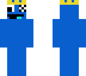 skin de blue