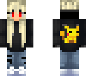 bakugou girl sudadera pikachu