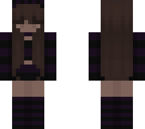 black and purple