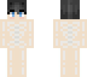 blackhair skeleton base