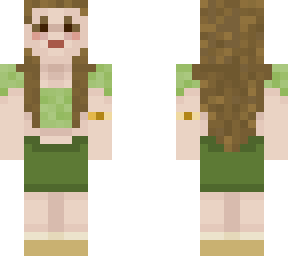 fairy in green