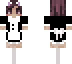 galaxy boy but in a maid dress