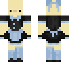 maid duck blue