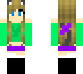 me as minecraft cat