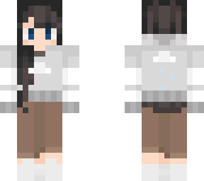 nature gal (elf with sweater - cloud)