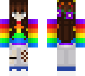 rainbow girl