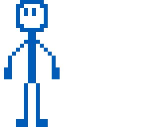 stickman (blue)