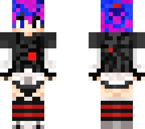 violet with chest cracks