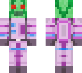 astronaut alien without helmet