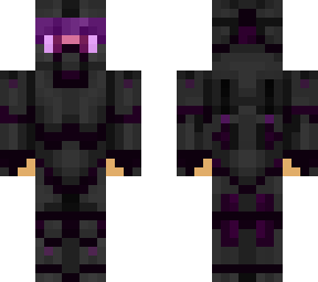 female purple and black spartan