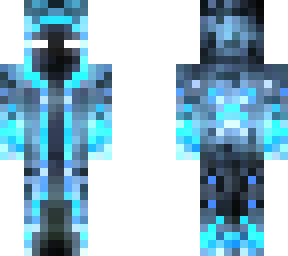 glowing blue mage