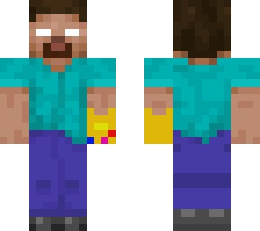 herobrine with the infinity gauntlet