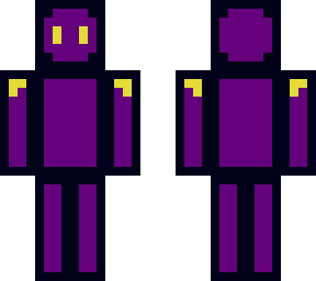 purple drawn