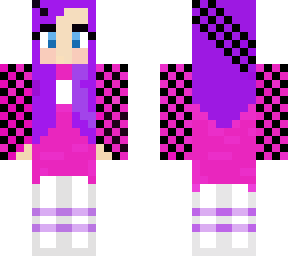 purple girl