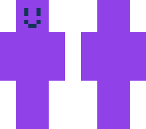 purple smile
